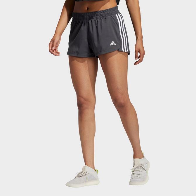 Women's adidas Pacer 3 Stripes Woven Training Shorts商品第1张图片规格展示