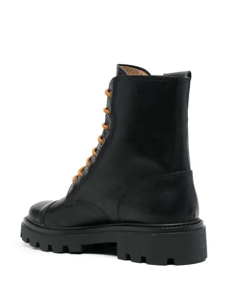 商品Tod's|Men's Black Combat Boots in Leather,价格¥2465,第2张图片详细描述