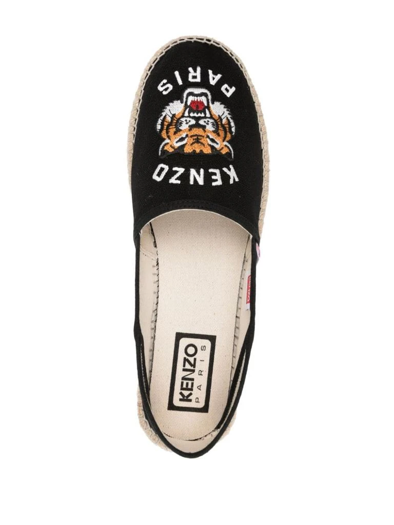 商品Kenzo|KENZO - Lucky Tiger Canvas Espadrilles,价格¥1055,第3张图片详细描述