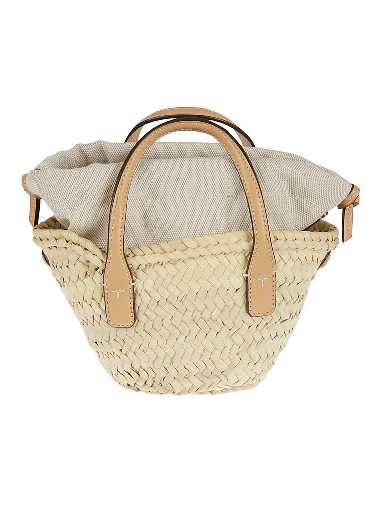 商品Tory Burch|Tory Burch Ella Straw Mini Basket,价格¥3229,第2张图片详细描述