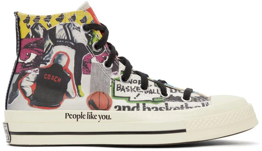 商品Converse|Multicolor Beat The World Chuck 70 High Sneakers,价格¥400,第1张图片