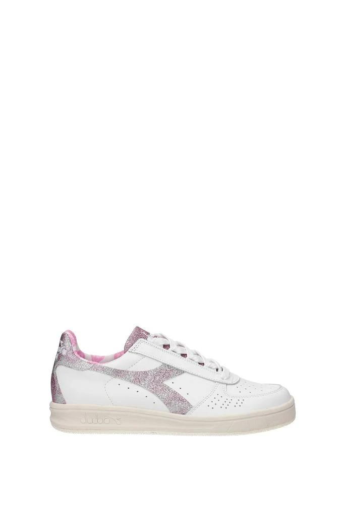 商品Diadora|Sneakers paisley Leather White Pink,价格¥745,第1张图片