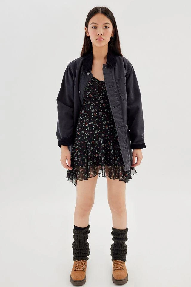 商品Urban Outfitters|UO Johanna Printed Chiffon Mini Dress,价格¥148-¥332,第3张图片详细描述