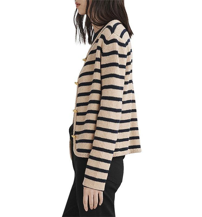 商品Rag & Bone|Nancy Striped Cardigan,价格�¥2070,第3张图片详细描述