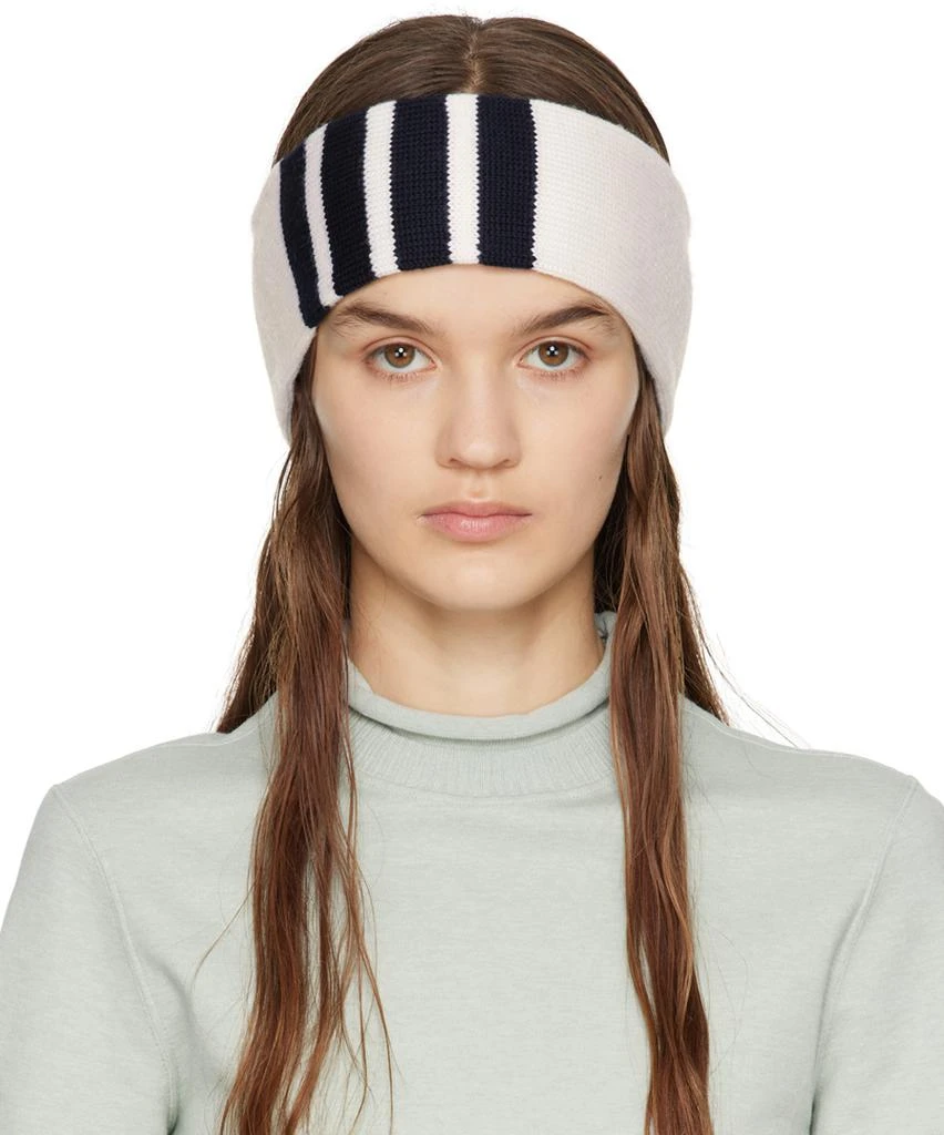 商品Thom Browne|White 4 Bar Headband,价格¥1339,第1张图片