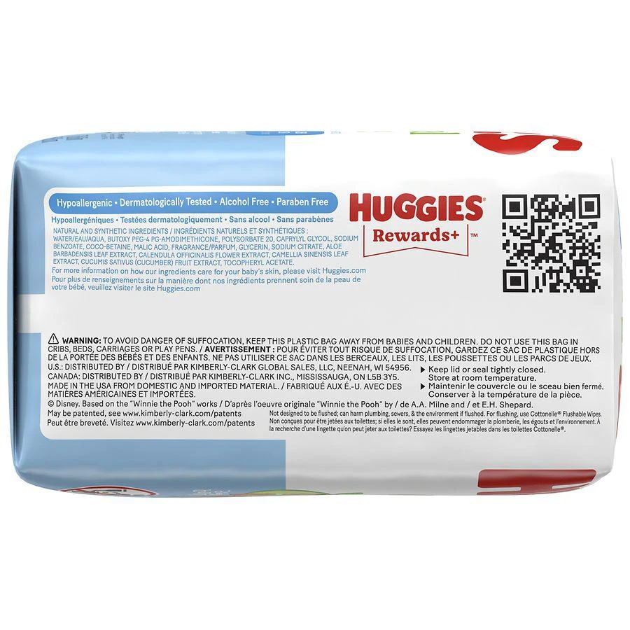 商品Huggies|Refreshing Baby Wipes Flip-Top Packs Cucumber & Green Tea,价格¥92,第4张图片详细描述