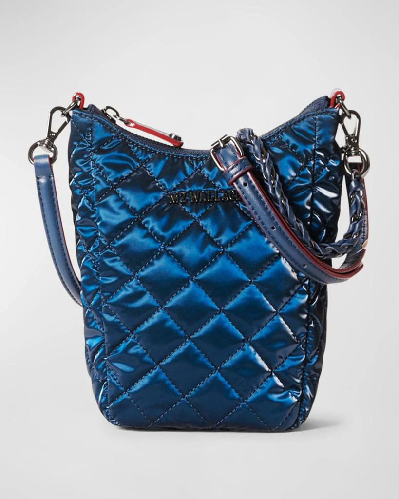 商品MZ Wallace|Crosby Go Metallic Quilted Crossbody Bag,价格¥1587,第1张图片