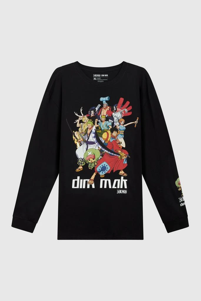 商品ONE PIECE|Dim Mak x One Piece - Wano Arc LS Tee - Black,价格¥337,第1张图片