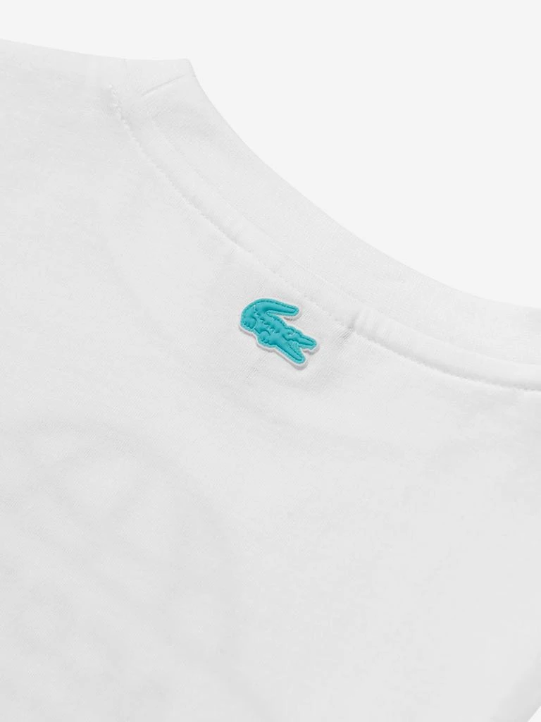 商品Lacoste|Kids Logo T-Shirt in White,价格¥179,第4张图片详细描述