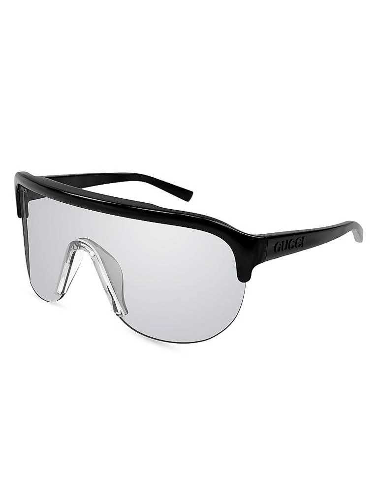 商品Gucci|Fashion Show GG1645S 99MM Shield Sunglasses,价格¥2913,第3张图片详细描述