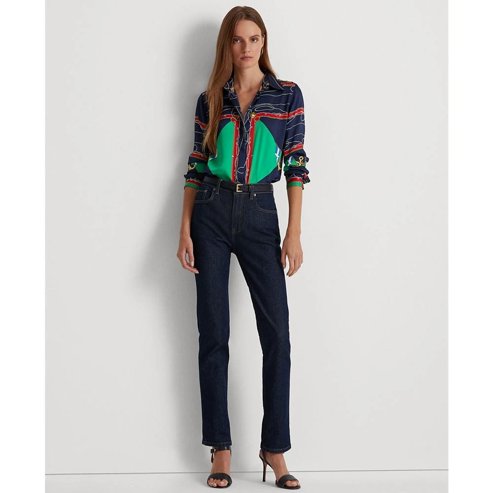 商品Ralph Lauren|Women's Nautical-Inspired Printed Top,价格¥565,第3张图片详细描述