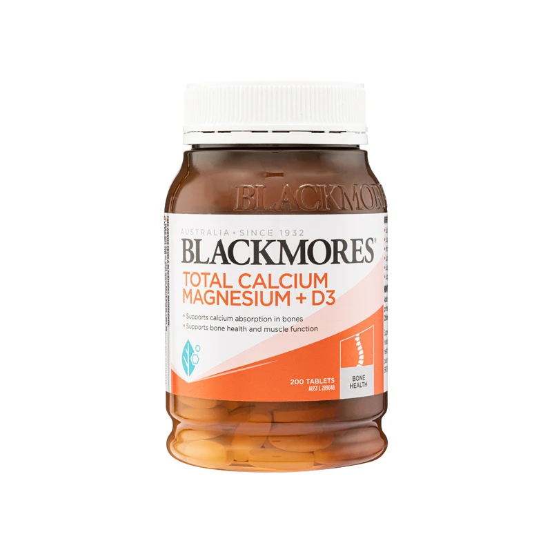 商品[国内直发] Blackmores|Blackmores 活性钙片D3+镁配方 200粒裝,价格¥317,第1张图片