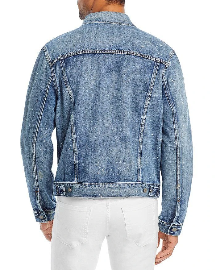 商品Ralph Lauren|Paint Splatter Denim Trucker Jacket,价格¥621,第4张图片详细描述