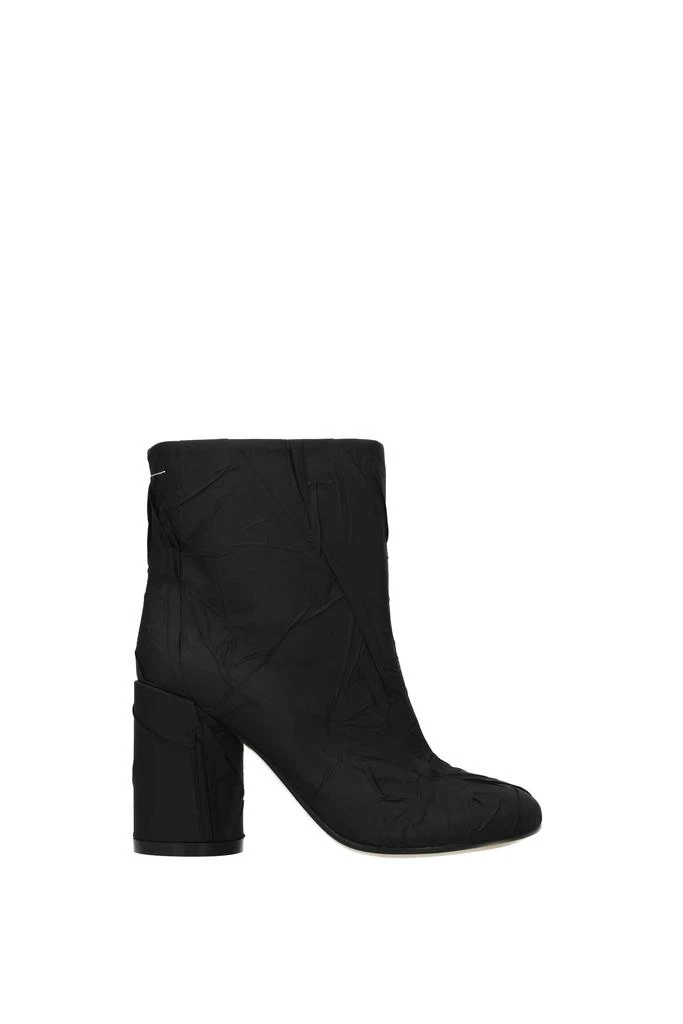 商品MAISON MARGIELA|Ankle boots mm6 Fabric Black,价格¥1881,第1张图片