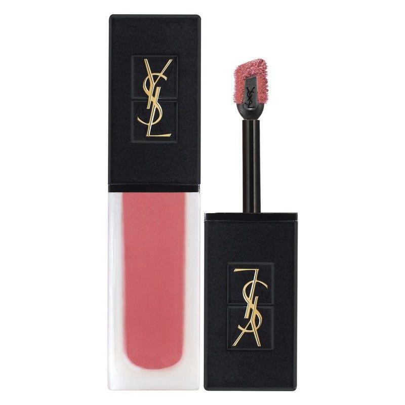 商品Yves Saint Laurent|YSL圣罗兰新款黑管丝绒哑光唇釉唇彩6ML#204,价格¥499,第1张图片