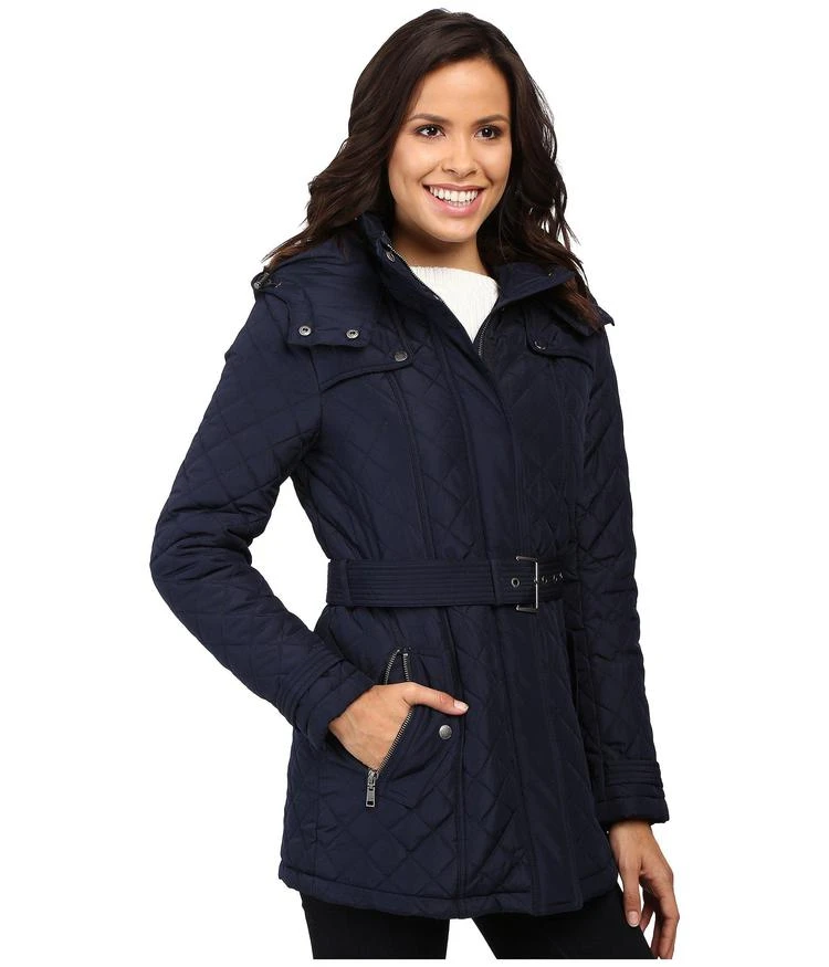商品Tommy Hilfiger|Quilted Poly Cotton Jacket with Belt,价格¥984,第4张图片详细描述