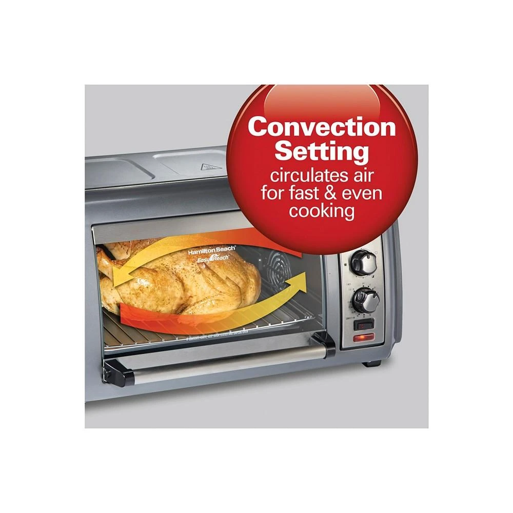 商品Hamilton Beach|Easy Reach  Countertop Oven,价格¥893,第5张图片详细描述