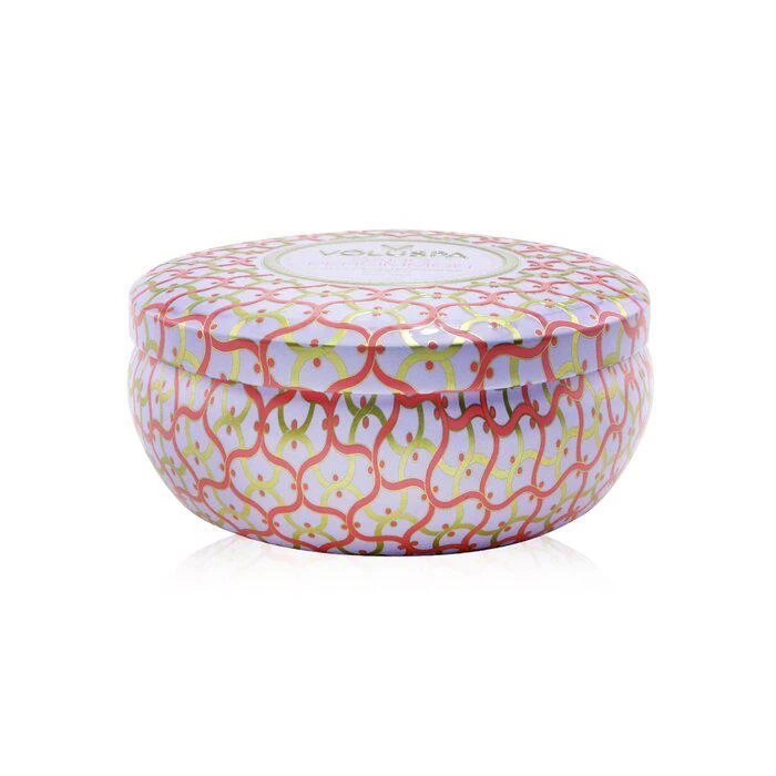商品Voluspa|Voluspa 三烛芯装饰罐香薰蜡烛 - 西条柿子 340g/12oz,价格¥178,第2张图片详细描述