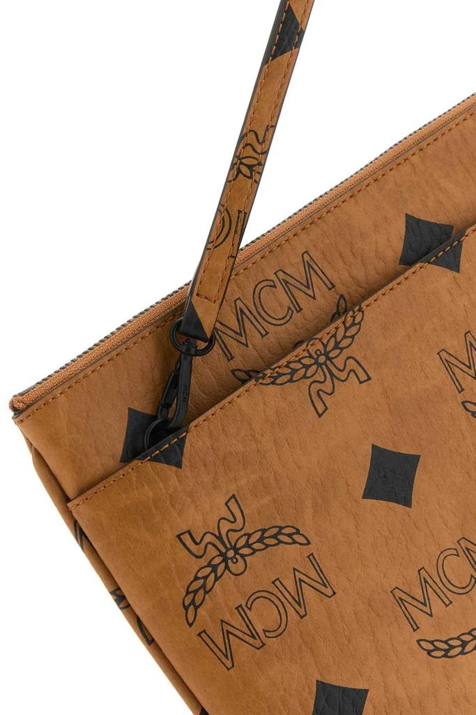 商品MCM|MCM Aren Monogram-Pattern Zipped Crossbody Bag,价格¥2828,第4张图片详细描述