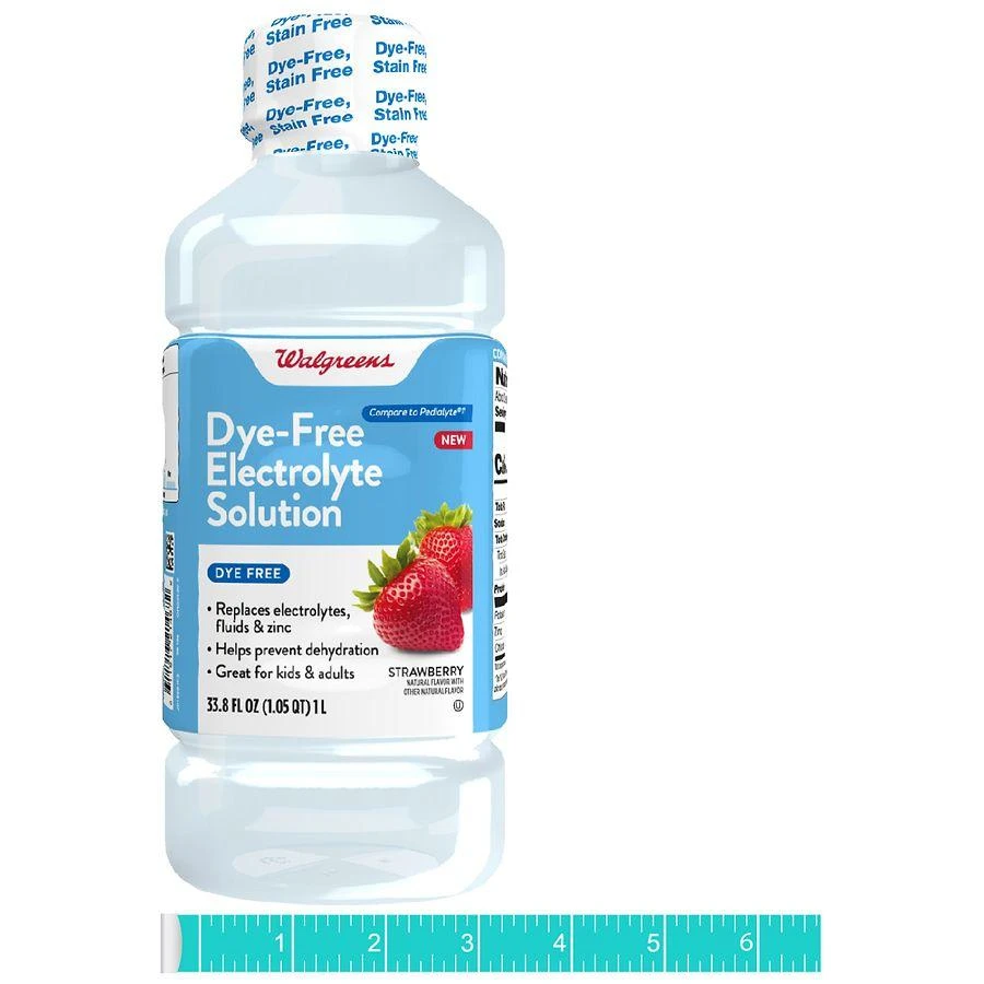 商品Walgreens|Dye-Free Electrolyte Solution Strawberry, Strawberry,价格¥51,第5张图片详细描述