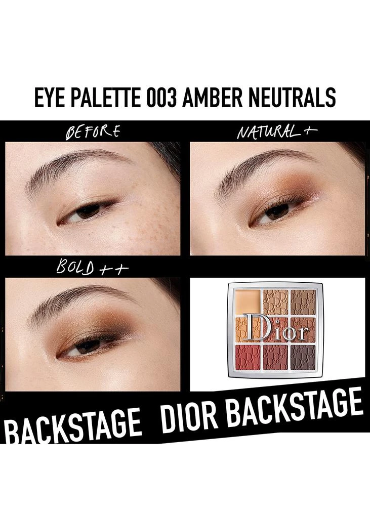 商品Dior|Dior Backstage Eye Palette Amber Neutrals 003,价格¥398,第4张图片详细描述