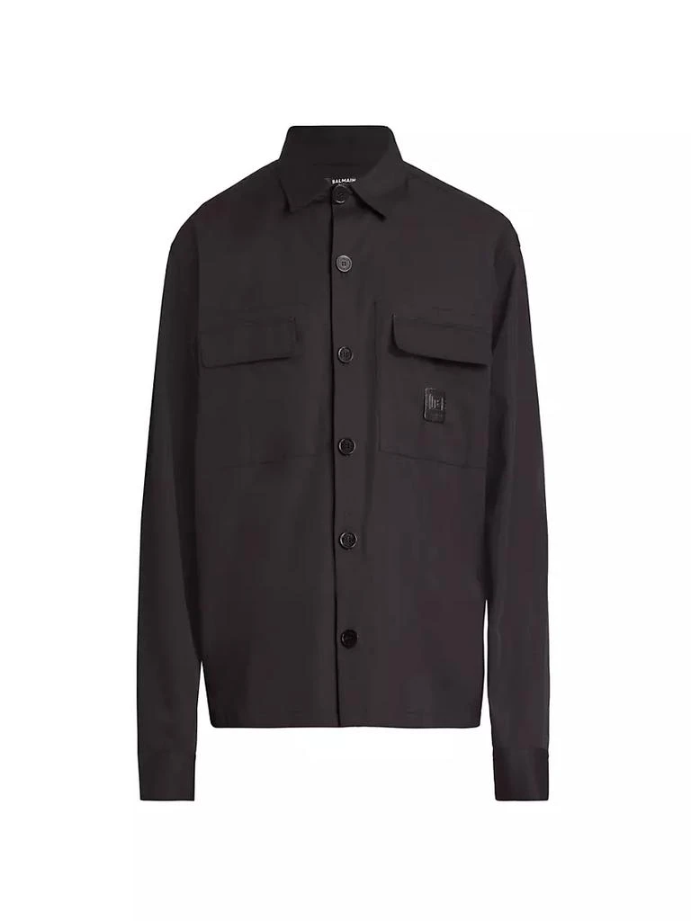 商品Balmain|Monogram Padded Overshirt,价格¥7699,第1张图片