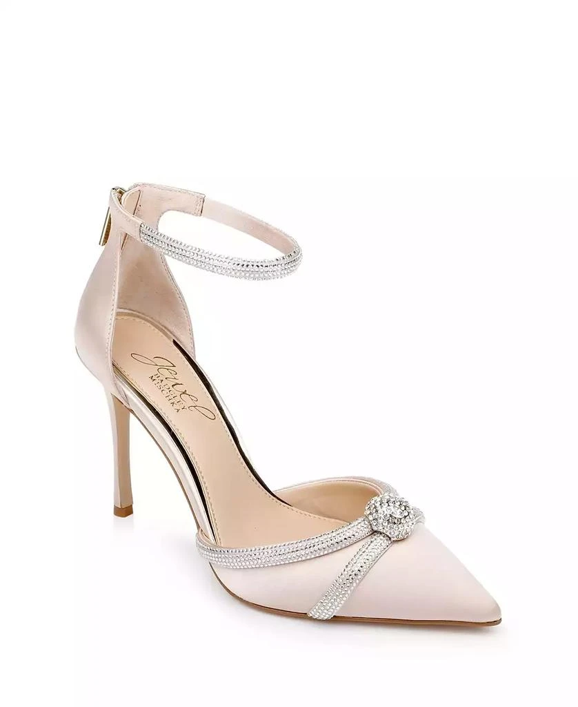 商品Badgley Mischka|Women's Geena Stiletto Evening Pumps,价格¥780,第1张图片