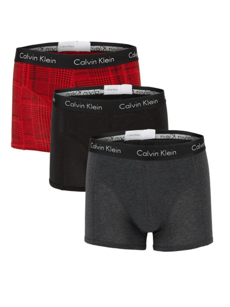 商品Calvin Klein|Elements 3-Pack Logo Boxer Briefs,价格¥188,第1张图片