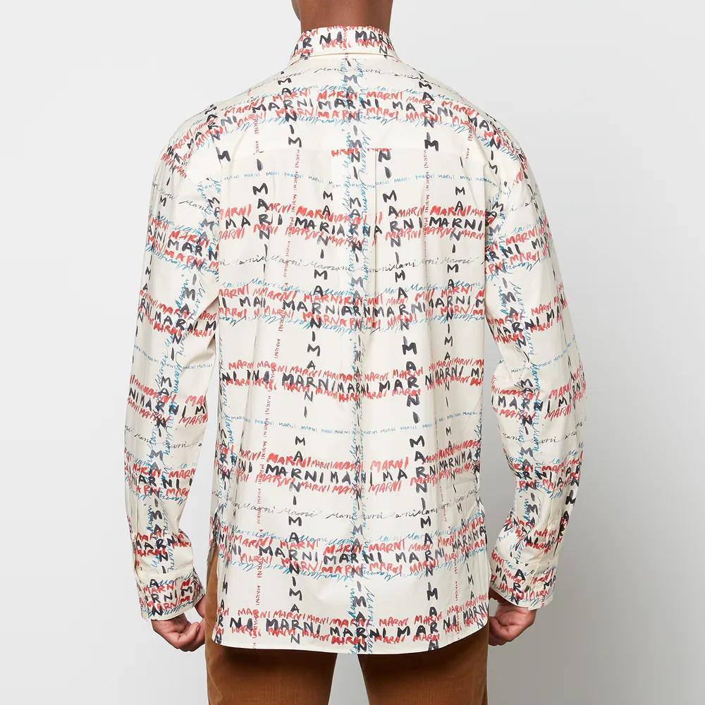 商品Marni|Marni Men's Printed Shirt,价格¥5552,第4张图片详细描述