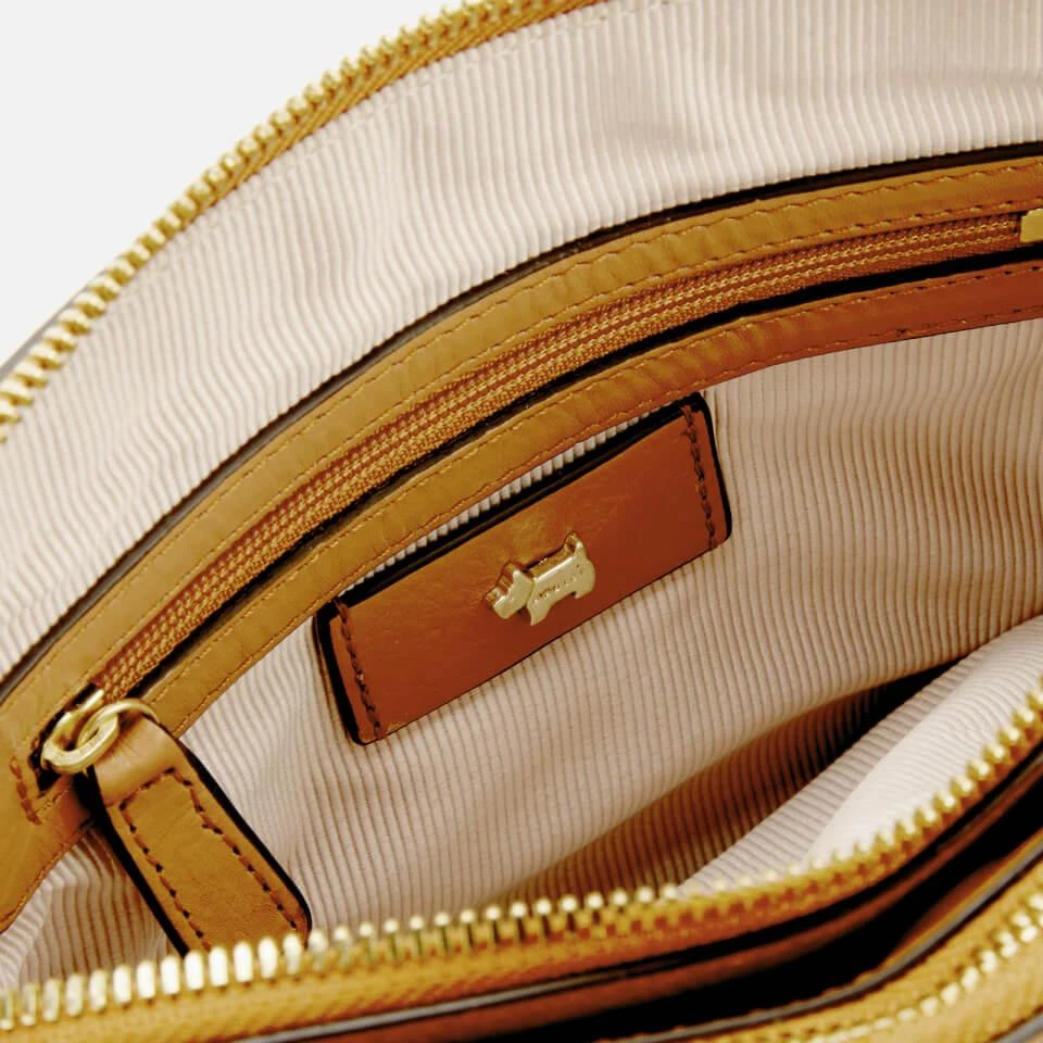 商品Radley|Radley Women's Dukes Place Medium Ziptop Cross Body Bag - Dark Butter,价格¥1028,第5张图片详细描述