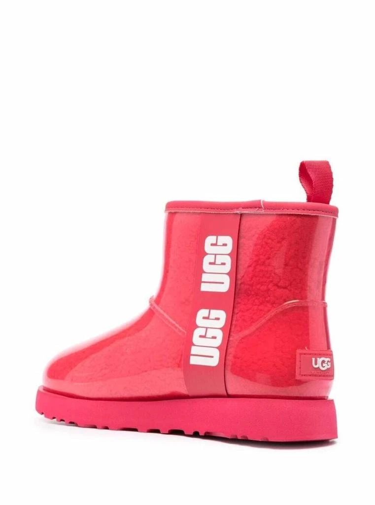 商品UGG|Pink Fur and PVC Boots with Logo,价格¥1252,第3张图片详细描述