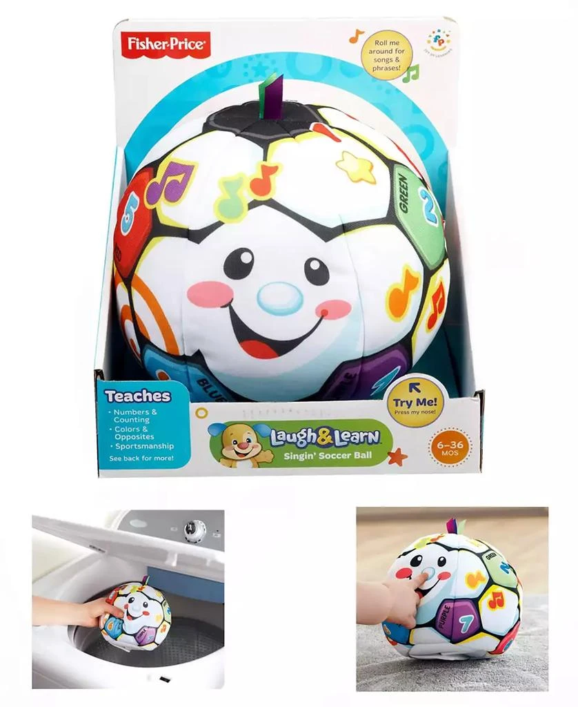 商品Fisher Price|Singing Soccer Ball Toy,价格¥101,第1张图片