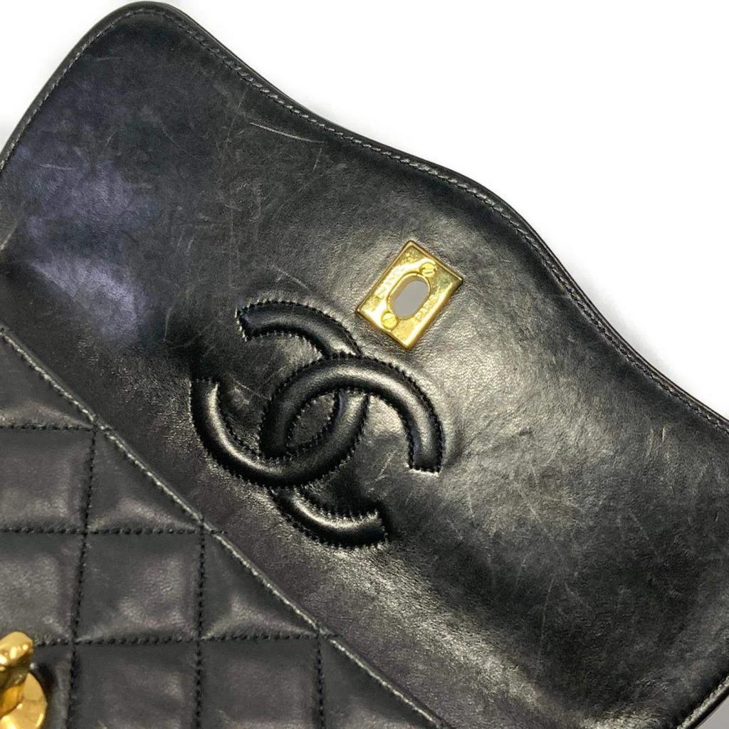 Chanel Black Matelasse Leather Vintage Single Flap Bag 商品