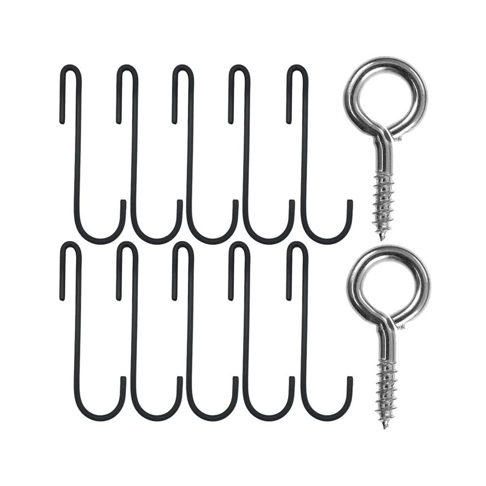 商品Sorbus|Pot and Pan Rack for Ceiling with Decorative Hooks,价格¥519,第3张图片详细描述