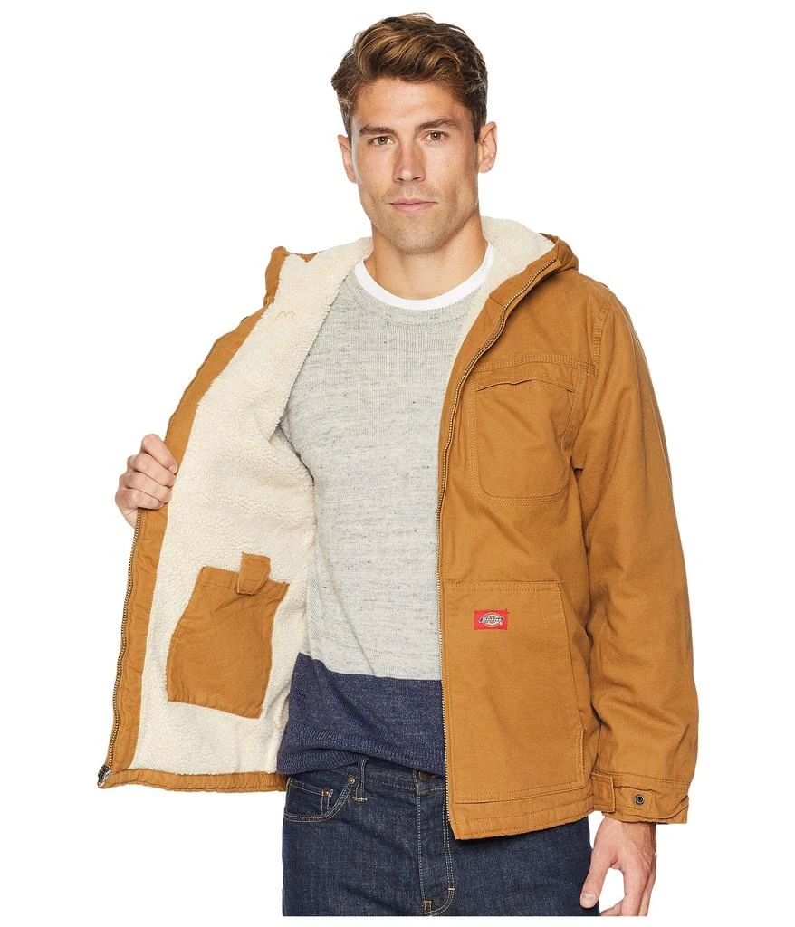 商品DICKIES|Sanded Duck Sherpa Lined Hooded Jacket,价格¥600,第5张图片详细描述