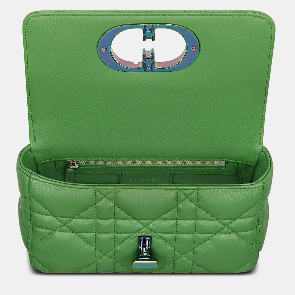 商品Dior|Christian Dior Green calfskin Small Dior Caro Bag,价格¥30430,第5张图片详细描述