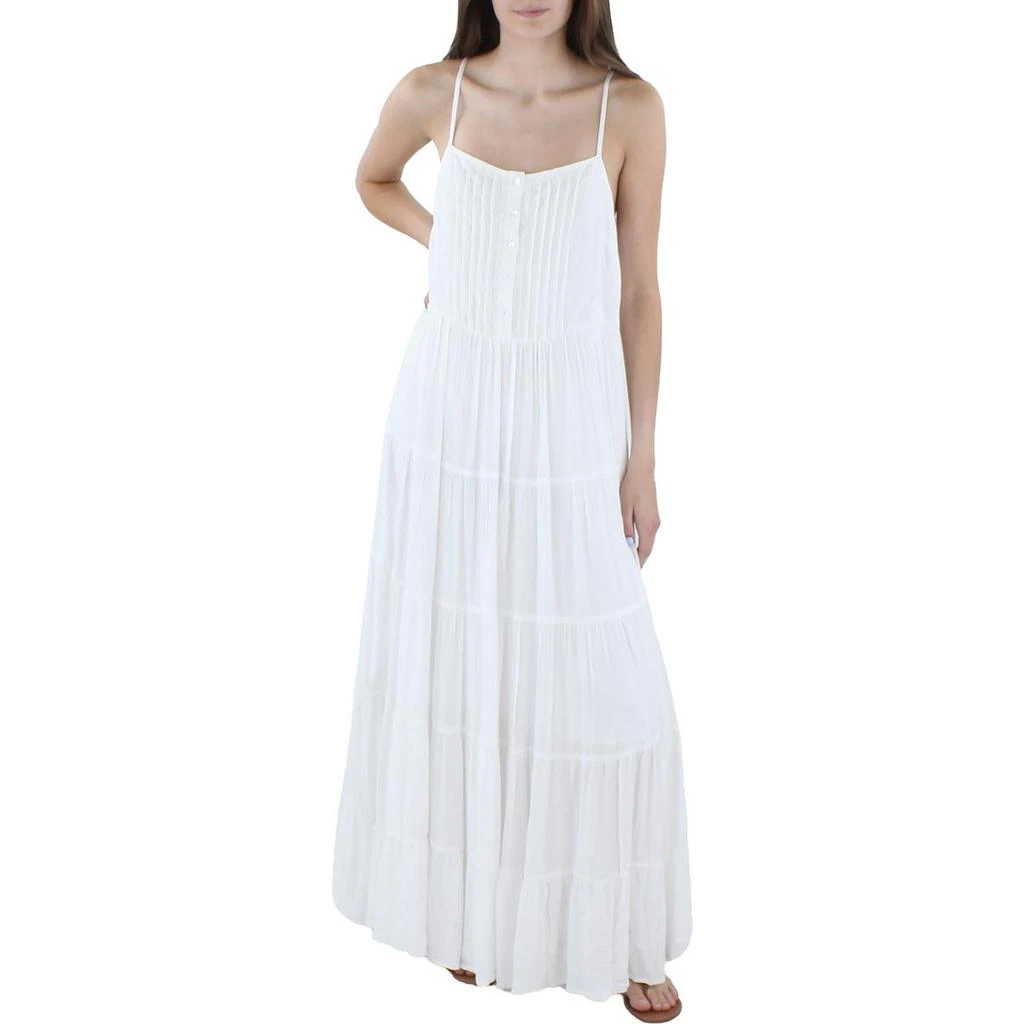 商品Jessica Simpson|Jessica Simpson Womens Juniors Alanis Lace Trim Sleeveless Maxi Dress,价格¥109,第1张图片