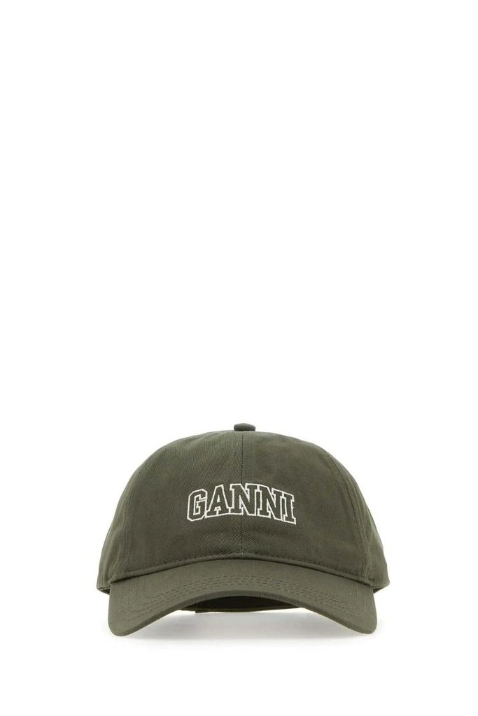 商品Ganni|Ganni Logo-Embroidered Curved Peak Baseball Cap,价格¥613,第1张图片