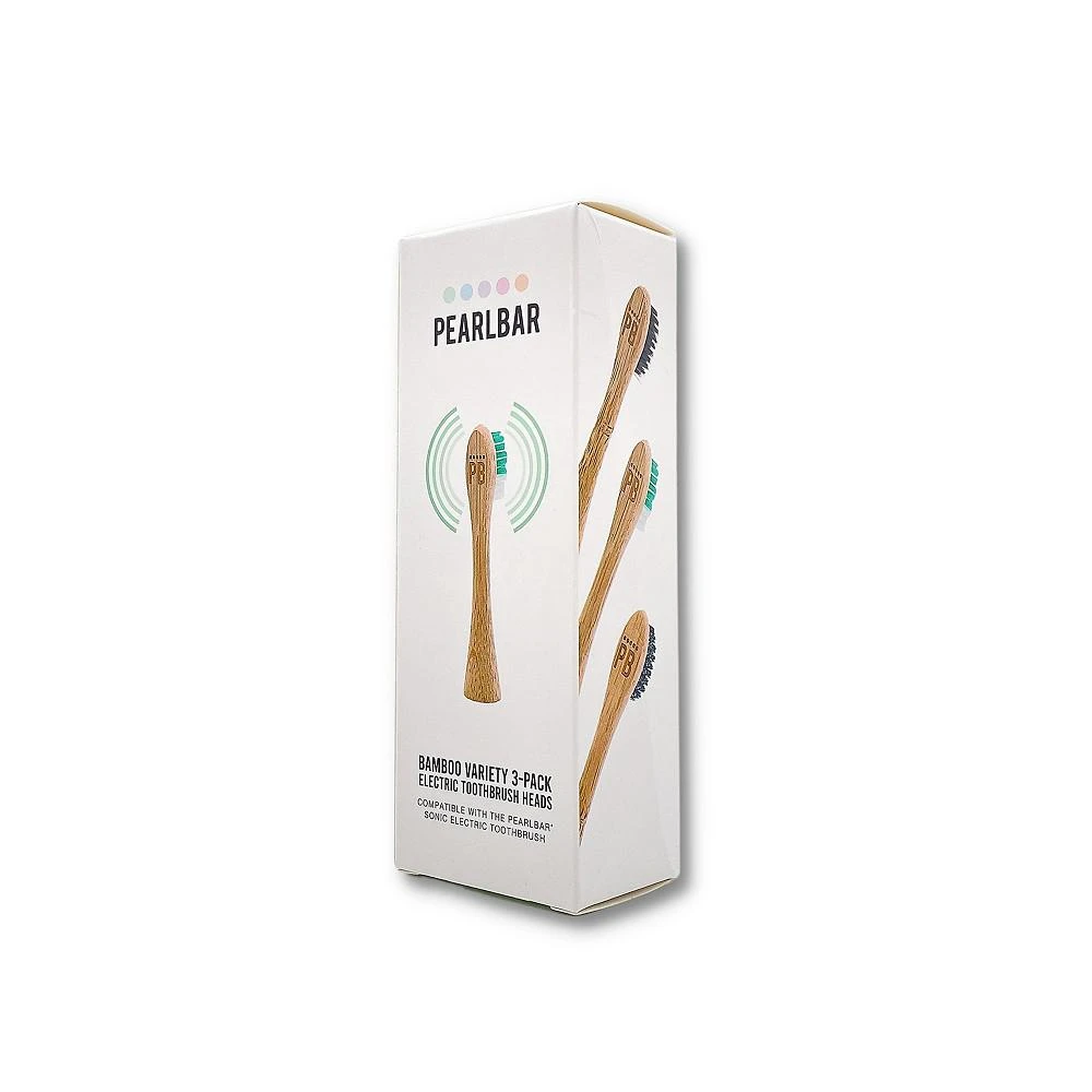 商品PearlBar|Bamboo Electric Toothbrush Heads for Philips 9-Series Electric Toothbrush, Set of 3,价格¥187,第3张图片详细描述