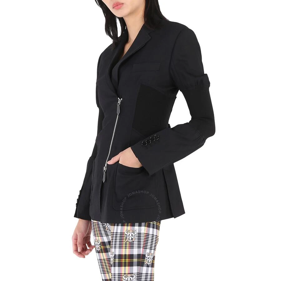 商品Burberry|Ladies Black Technical Twill Reconstructed Blazer,价格¥3324,第2张图片详细描述