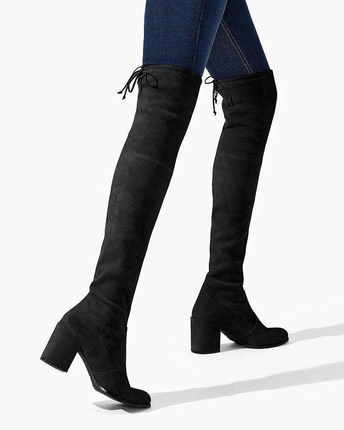 商品Stuart Weitzman|Tieland Over The Knee Boots过膝长靴,价格¥7149,第3张图片详细描述