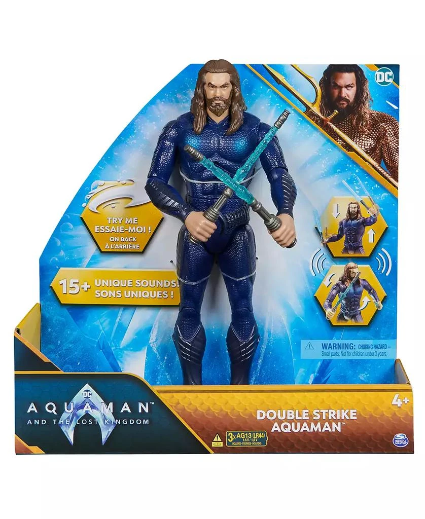 商品Aquaman|Double Strike Aquaman Action Figure, 12",价格¥75,第1张图片