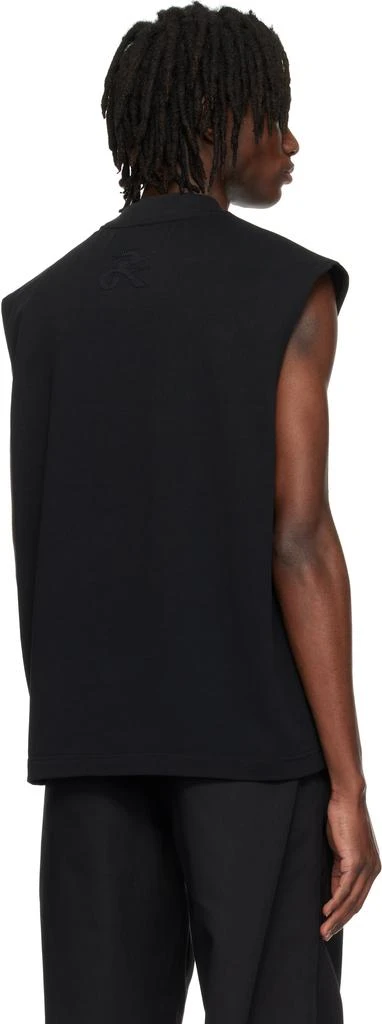 商品NAMESAKE|Black Evans Terry Fox Tank Top,价格¥897,第3张图片详细描述