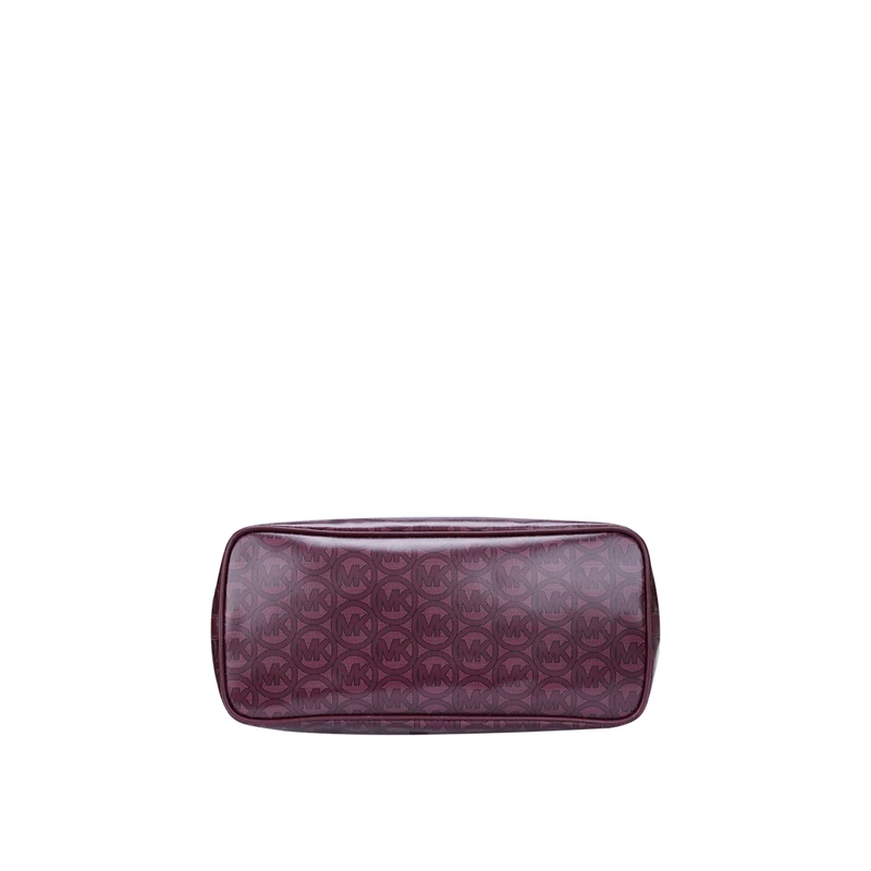 Michael Kors 奥莱款女士PVC配皮单肩手提包35H1T2JT2C-MERLOT 商品