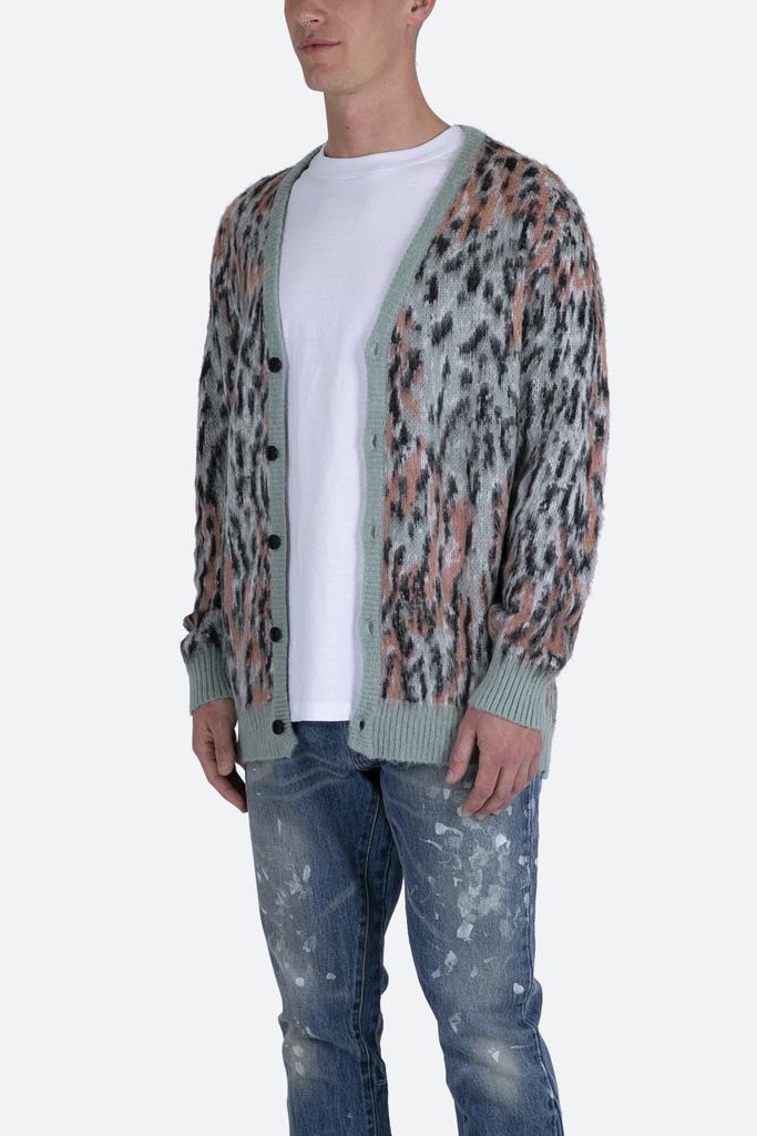 Leopard Cardigan Sweater - Multi商品第3张图片规格展示