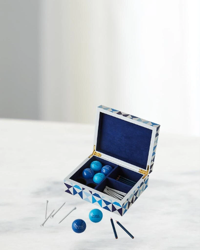 商品Jonathan Adler|Sorrento Lacquer Golf Gift Set,价格¥1747,第2张图片详细描述