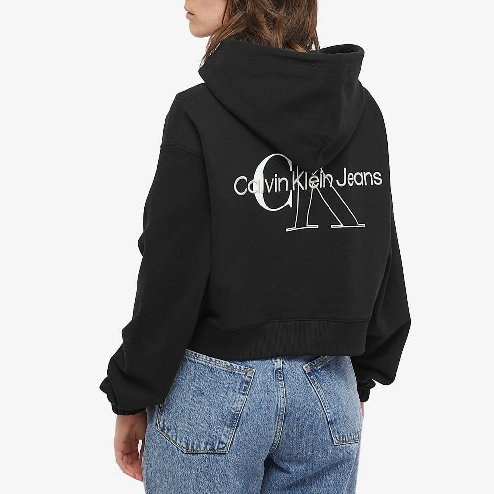 商品Calvin Klein|Calvin Klein Two Tone Monogram Hoody,价格¥437,第3张图片详细描述