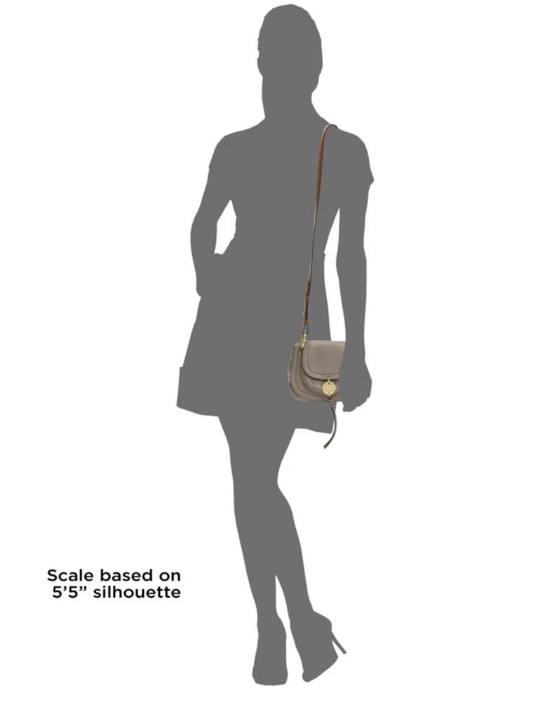 商品See by Chloé|Susie Mini Leather Saddle Bag,价格¥2072,第3张图片详细描述