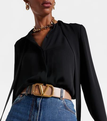 商品Valentino|VLogo Signature 40 reversible leather belt,价格¥5234,第2张图片详细描述