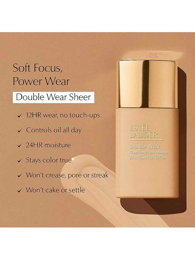 Double Wear Sheer Long-Wear SPF 19 Foundation 商品